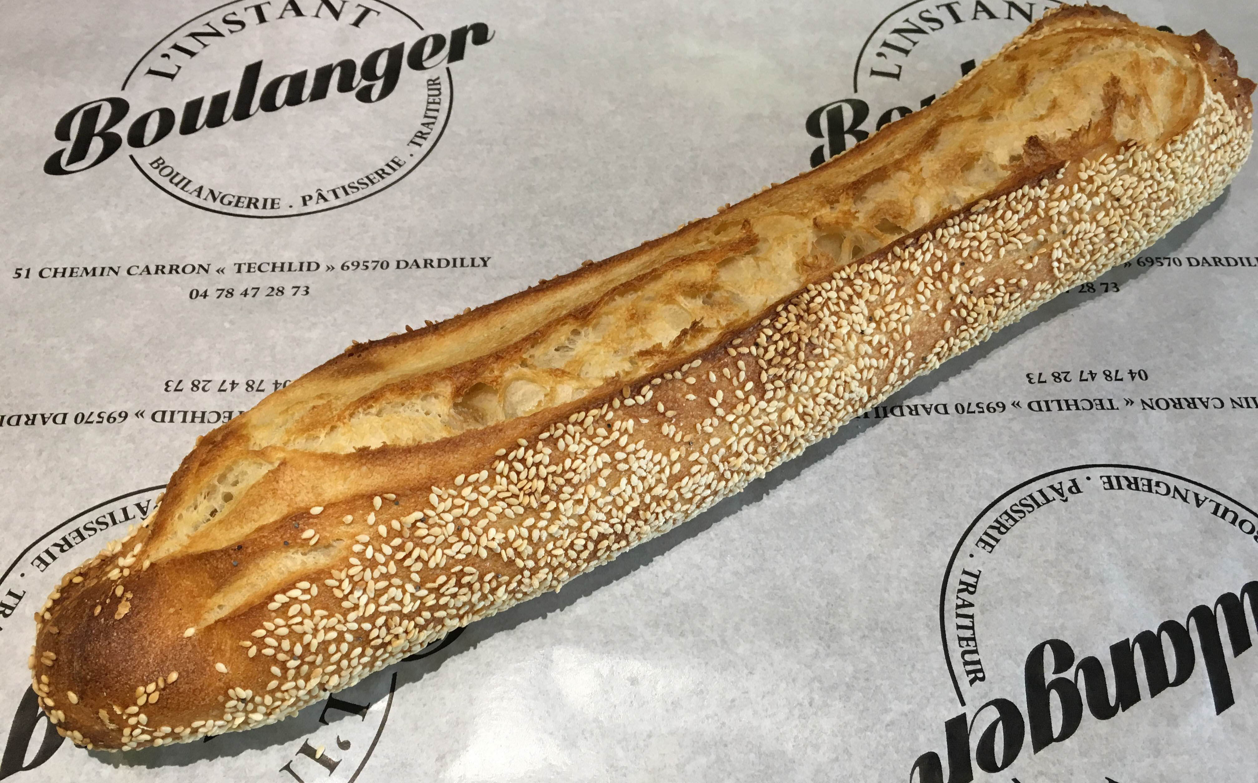 Baguette au Sésame